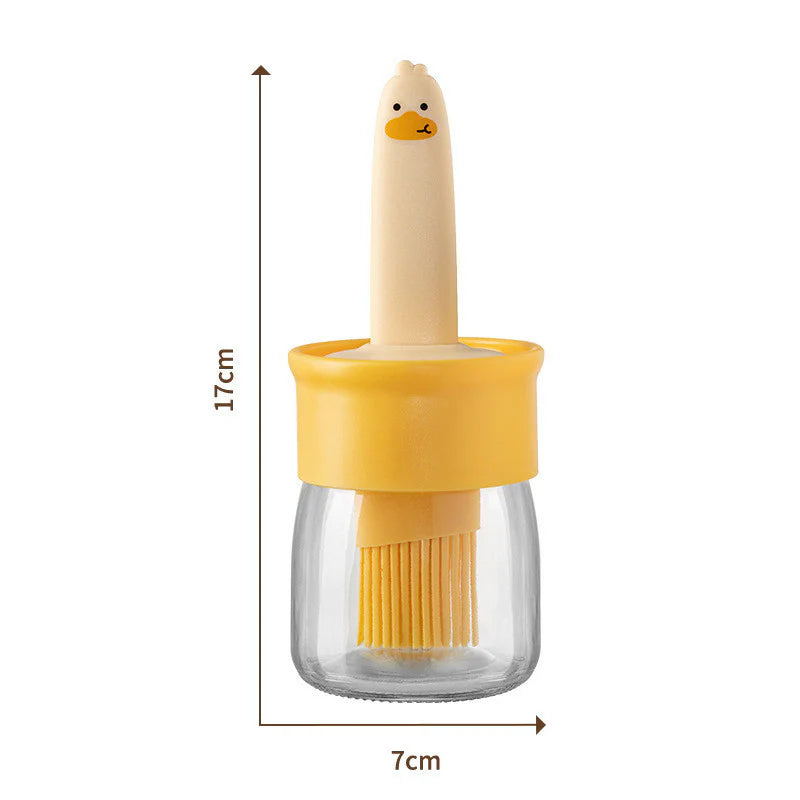 Oil Brush With Bottle Resistant To High Temperature